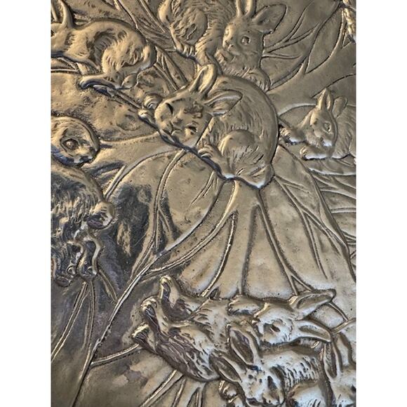 Vintage Arthur Court 1990 Rabbit Bunny Rectangle Casserole Dish Tray - Picture 10 of 10